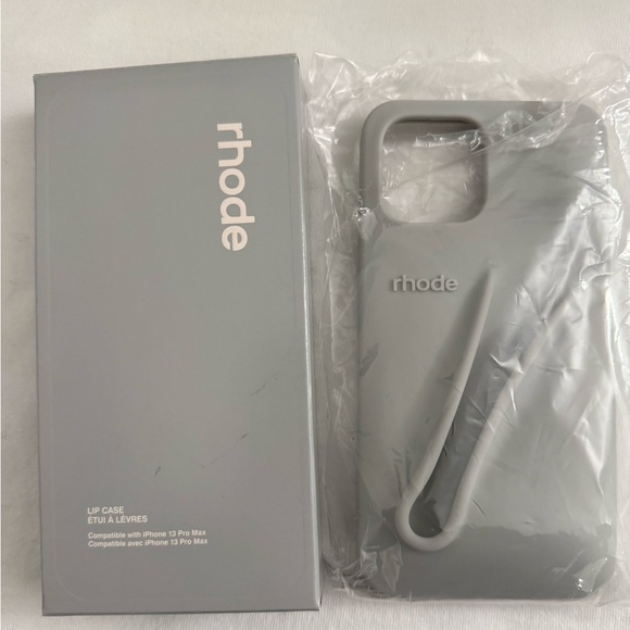 White iPhone Case with Lip Balm Holder - Picture 3 of 3